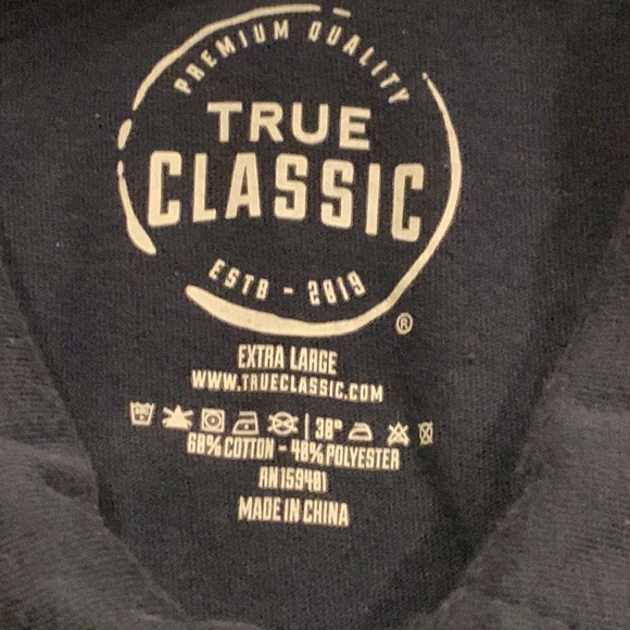 True Classic premium polo bundle size XL , black, navy blue, dark grey - Picture 3 of 5